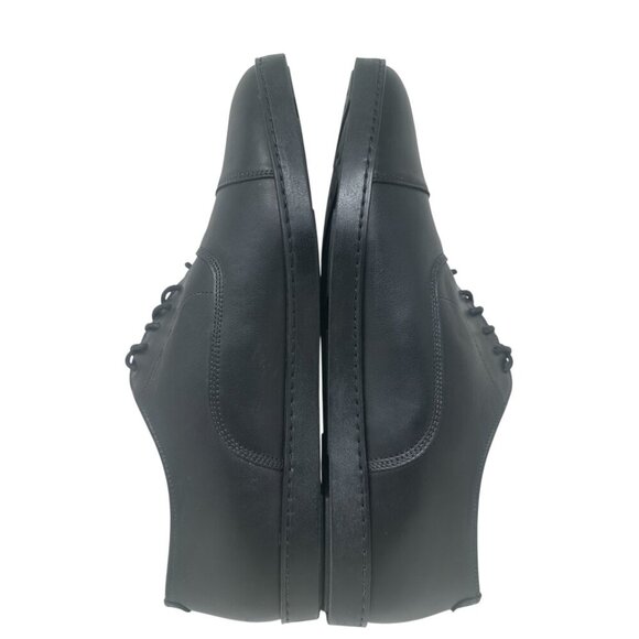 Allen Edmonds Park Avenue Cap Toe Oxford Black Leather Dress Sneakers Size 13 - Picture 8 of 14